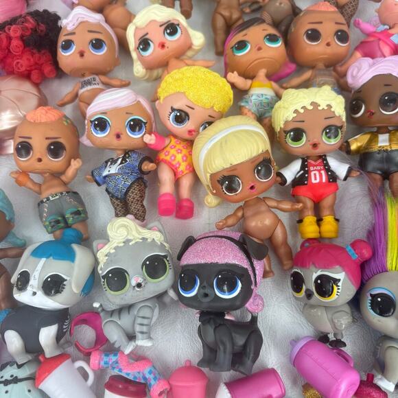 LOL Surprise Dolls Babies Pets Accessories Variety Lot over 50 Pieces MGA OMG - Picture 8 of 12